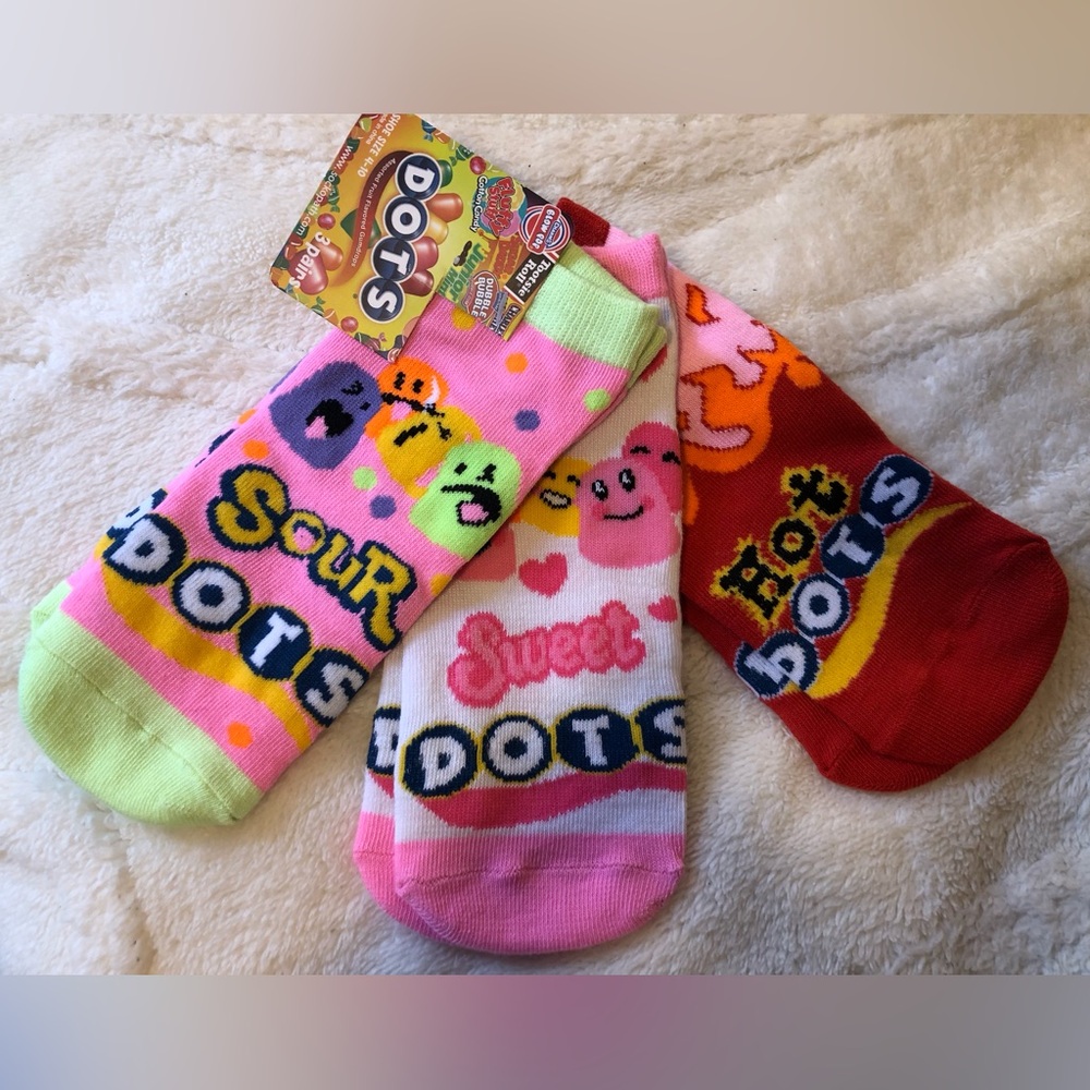 DOTS candy ankle socks 😀🍭🍬🔥